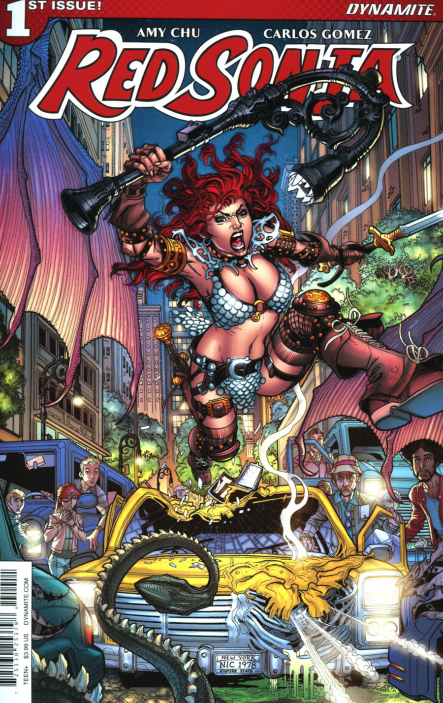 Red Sonja Vol 7 #1 Cover A Regular Nick Bradshaw Cover