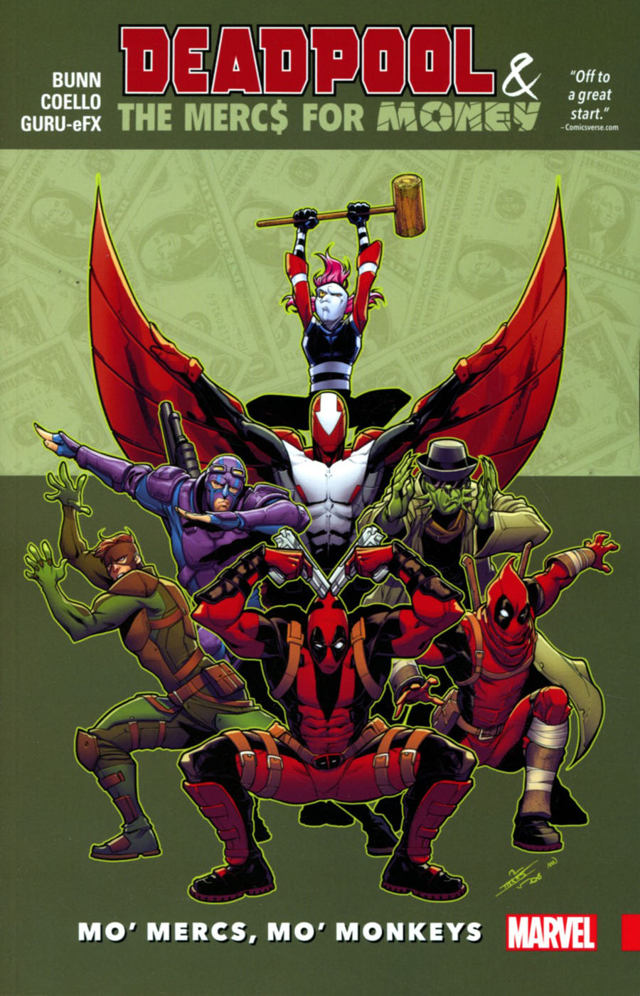 Deadpool And The Mercs For Money Vol 1 Mo Mercs Mo Monkeys TP