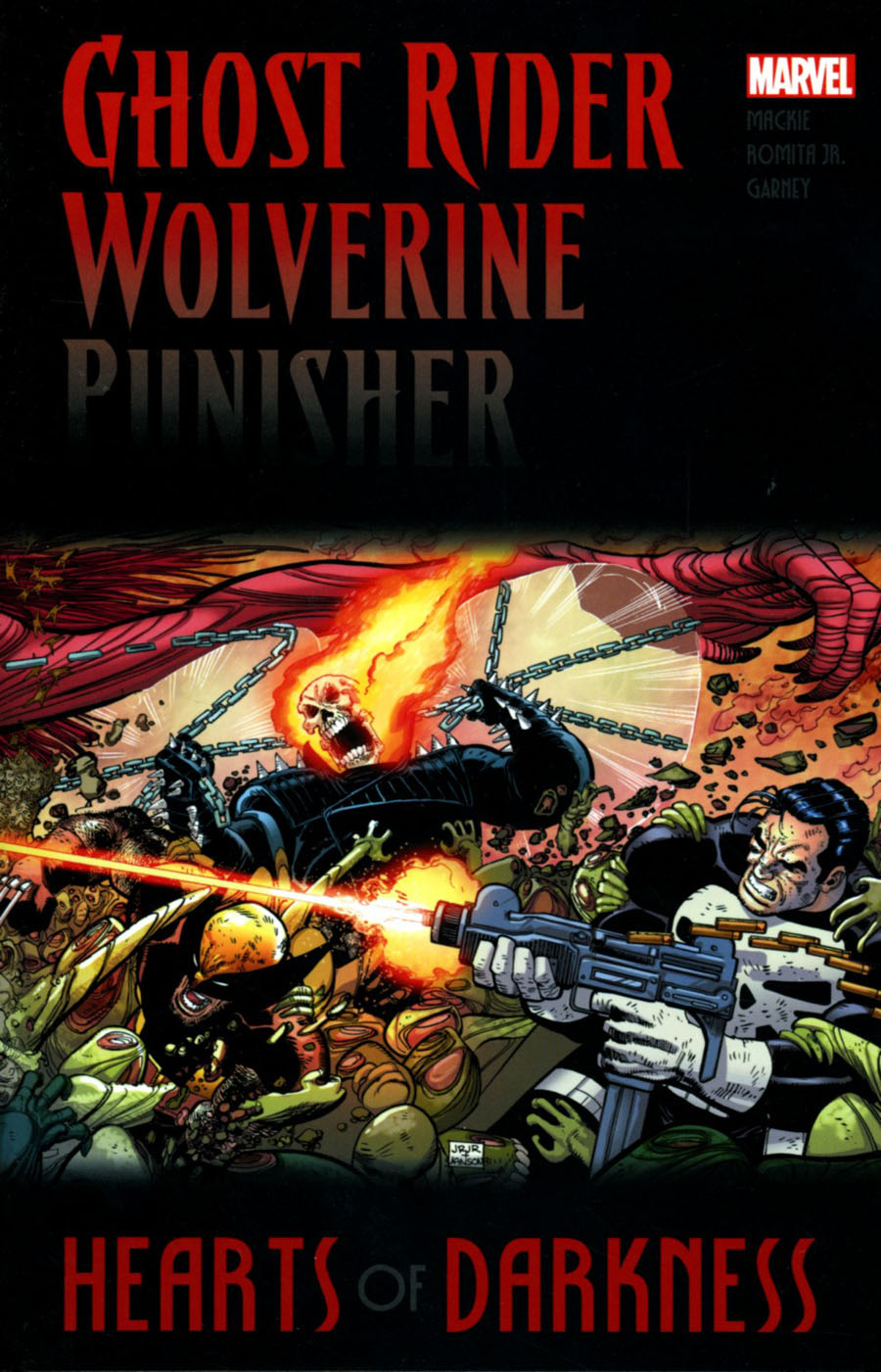 Ghost Rider Wolverine Punisher Hearts Of Darkness TP