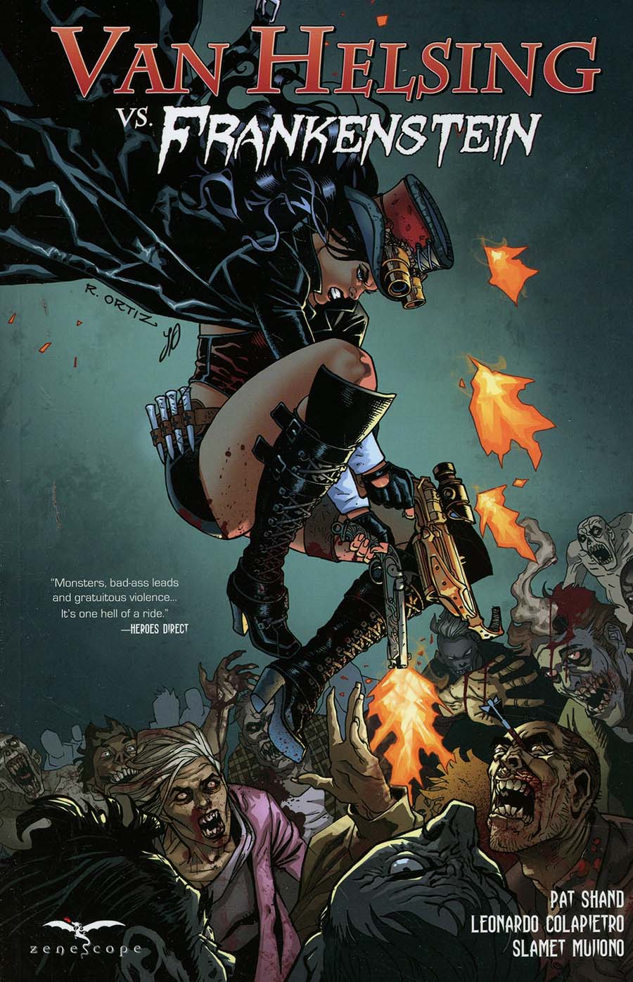 Grimm Fairy Tales Presents Van Helsing vs Frankenstein TP