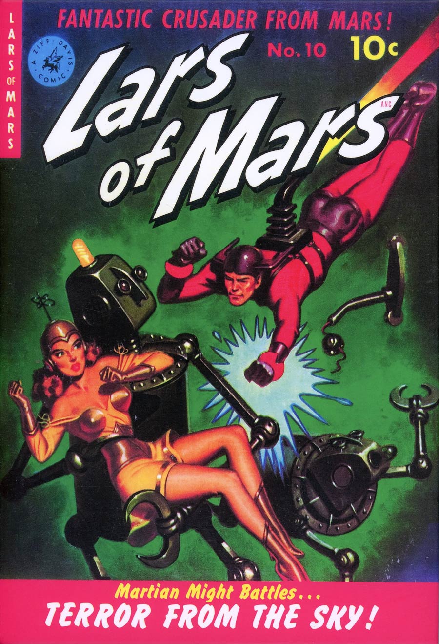 Pre-Code Classics Lars Of Mars Crusader From Mars Eerie Adventures HC Slipcase Edition