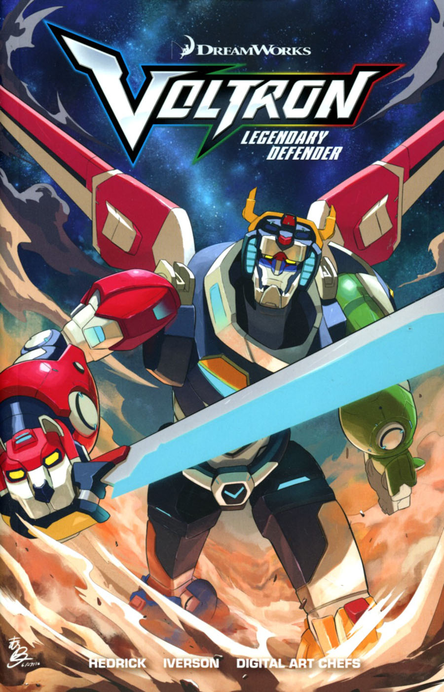 Voltron Legendary Defender TP English Edition