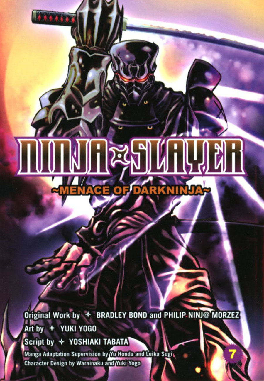 Ninja Slayer Vol 7 Menace Of Darkninja GN