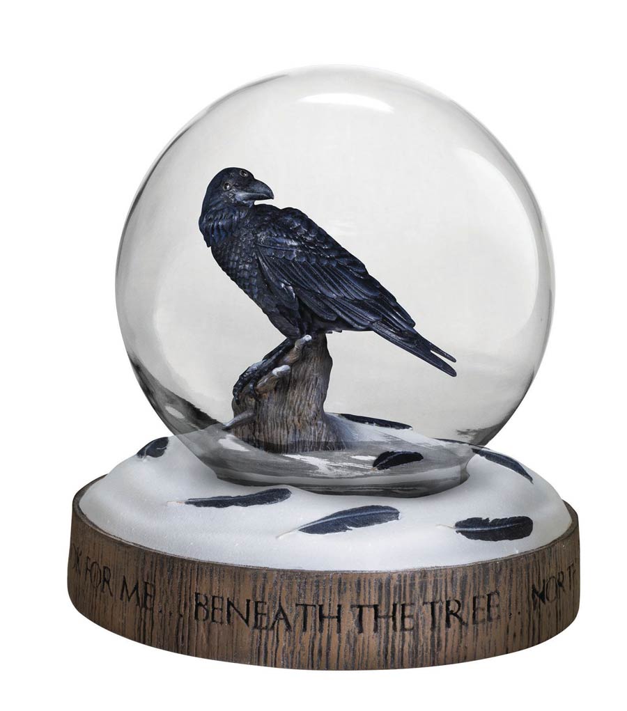 Game Of Thrones Three-Eyed Raven Snow Globe