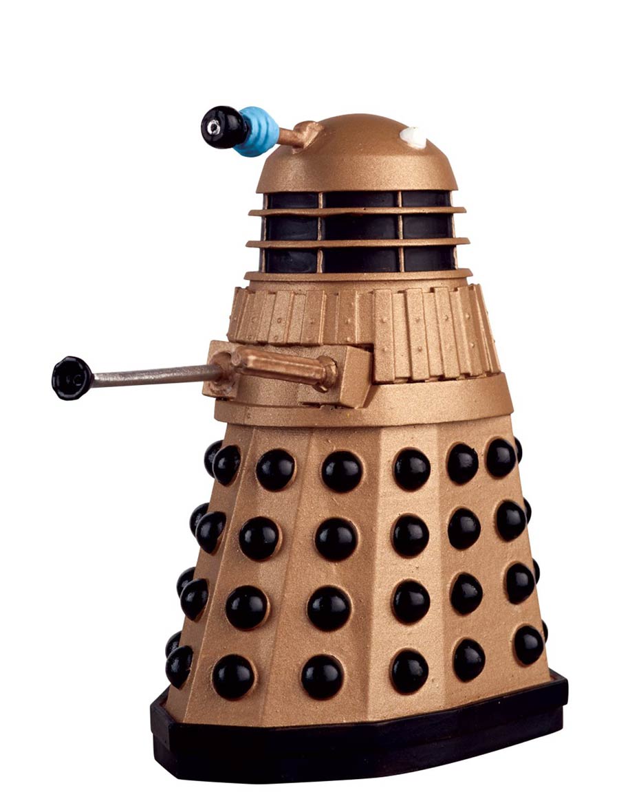 Doctor Who Figurine Collection Magazine #1 Day Of The Dalek Golden Dalek