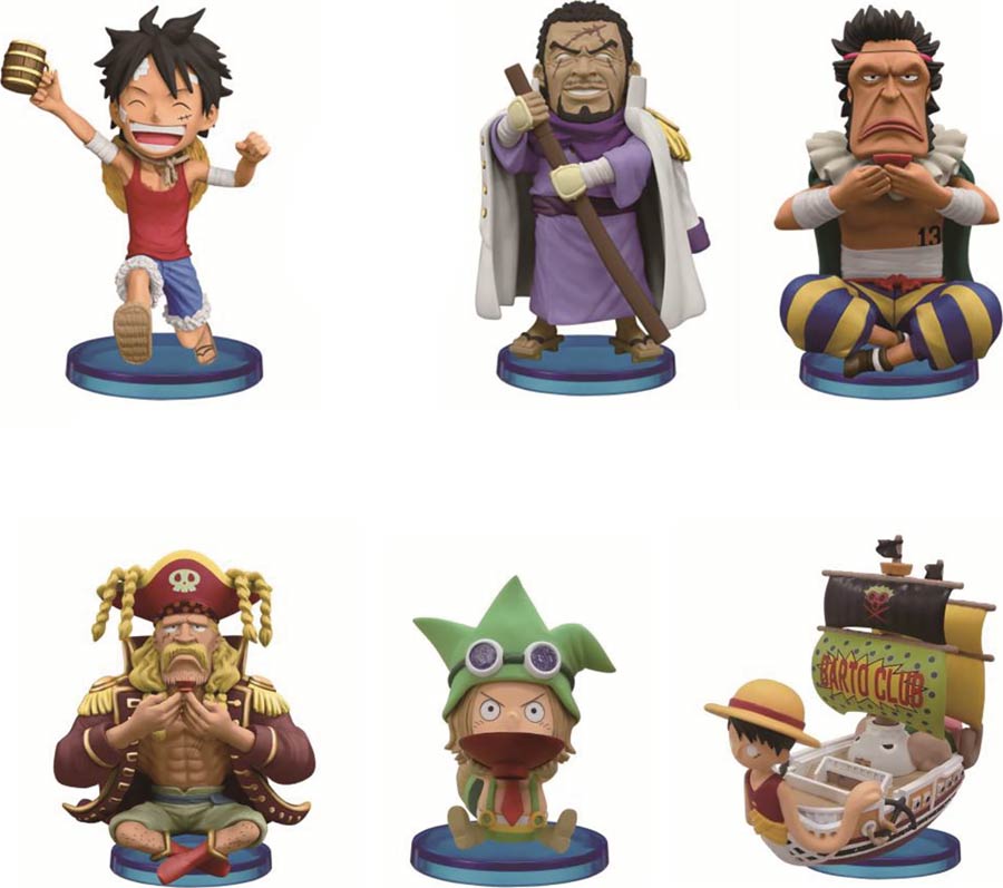 One Piece World Collectible Figure Dressrosa Vol 3 Figure - Going Luffy Senpai Ship