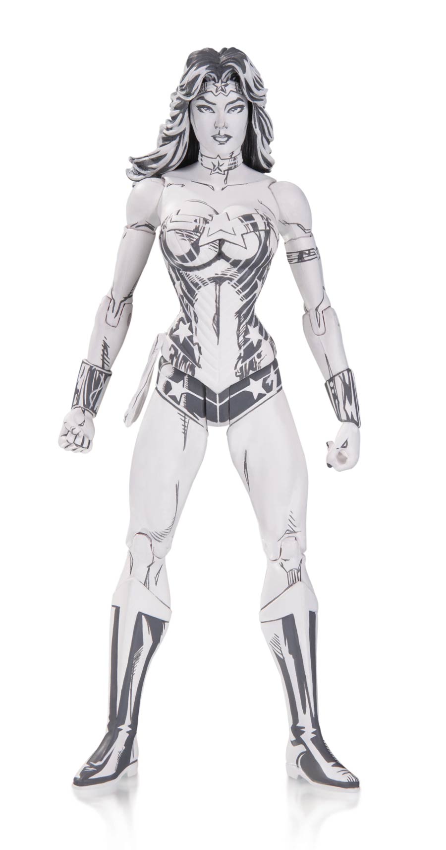 DC Comics Blueline Wonder Woman Action Figure By Jim Lee