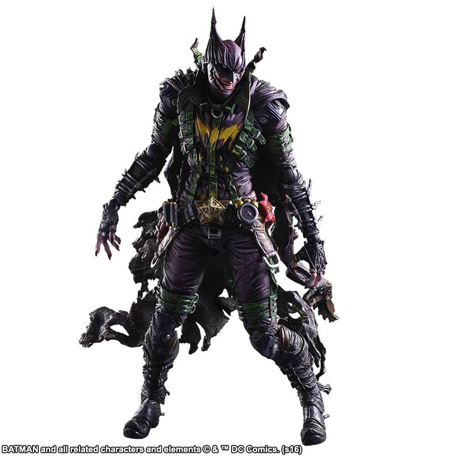 DC Universe Variant Play Arts Kai Batman Rogues Gallery Action Figure - Joker