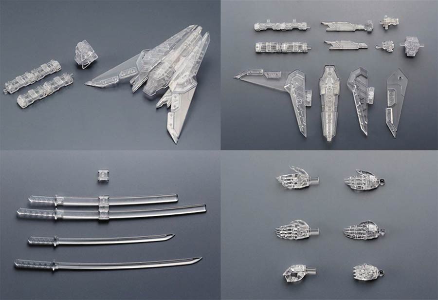 Modeling Support Goods Weapon Unit 02 Clear Sharp