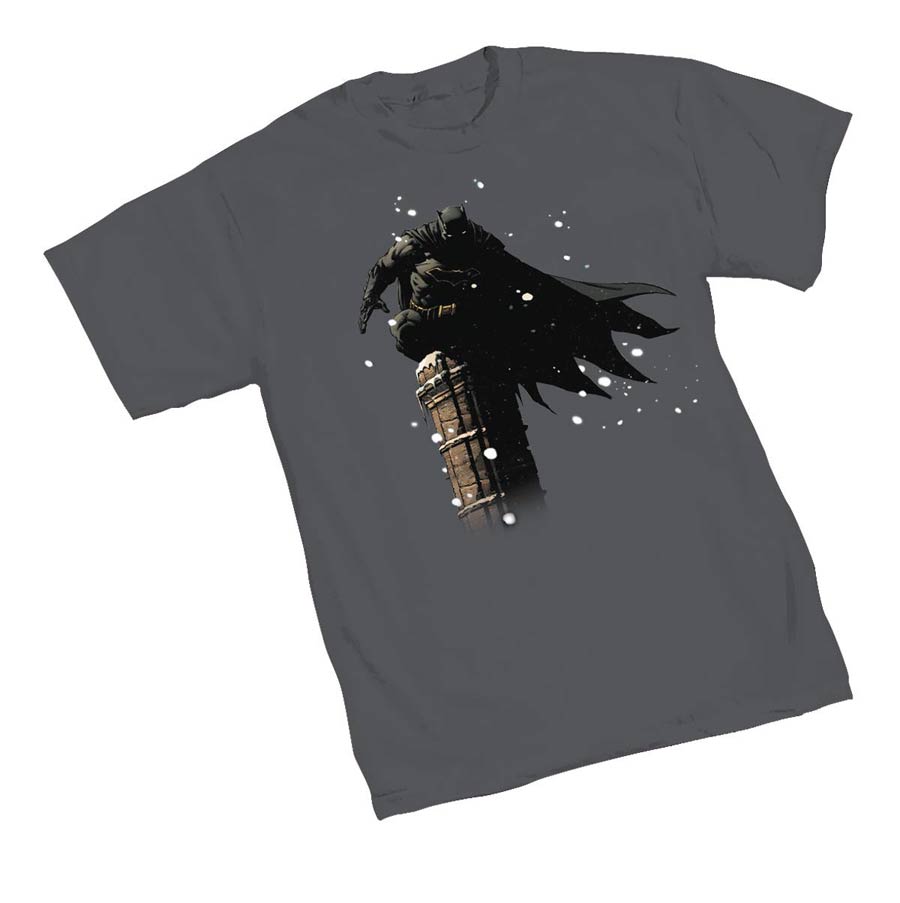 Batman Winter By David Finch T-Shirt Large