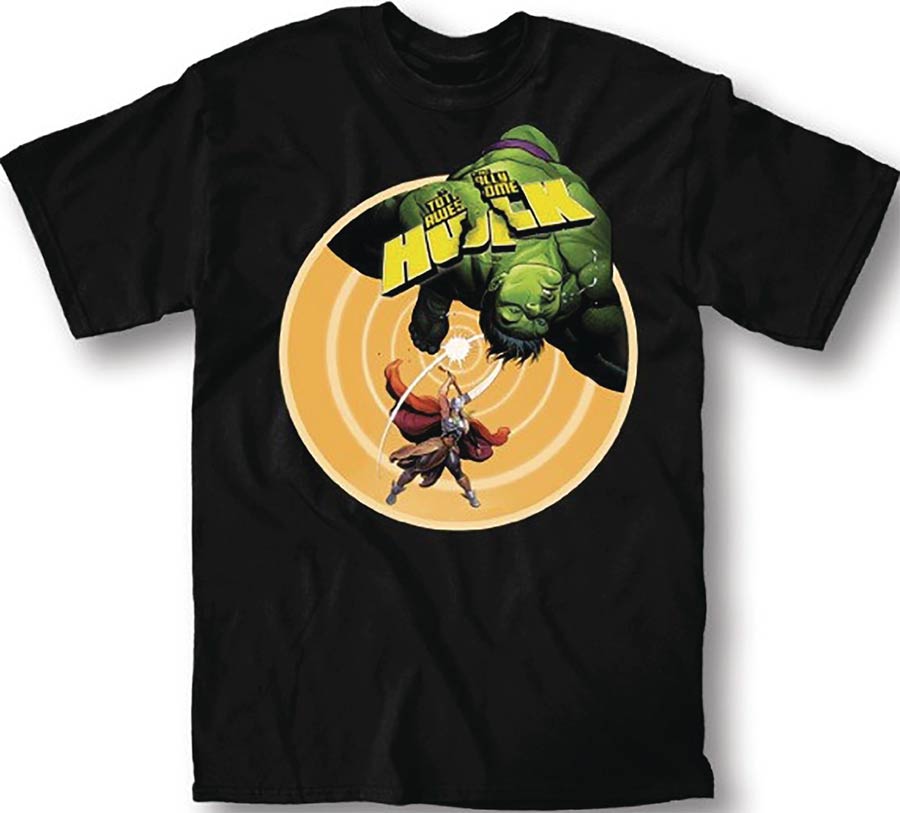 Marvel Totally Awesome Hulk #6 Black T-Shirt Large