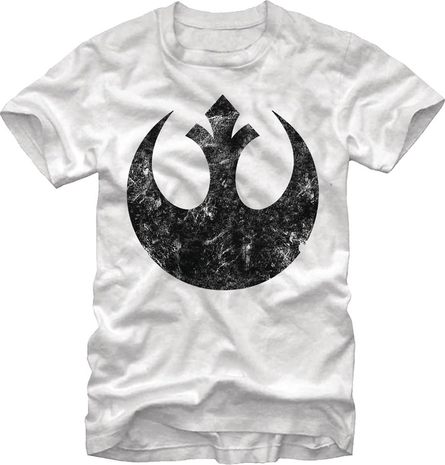 Star Wars Alliance Emblem White T-Shirt XXX-Large