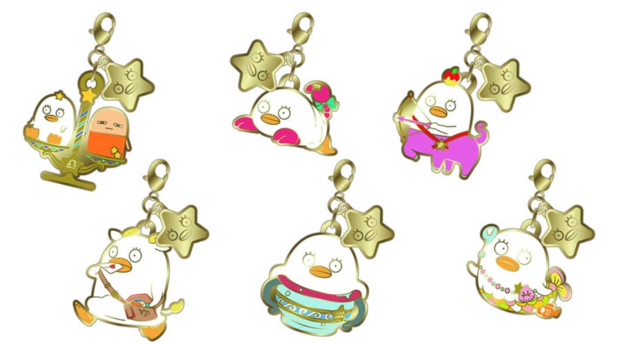 Gin Tama Metal Charm Collection 02 6-Piece Display