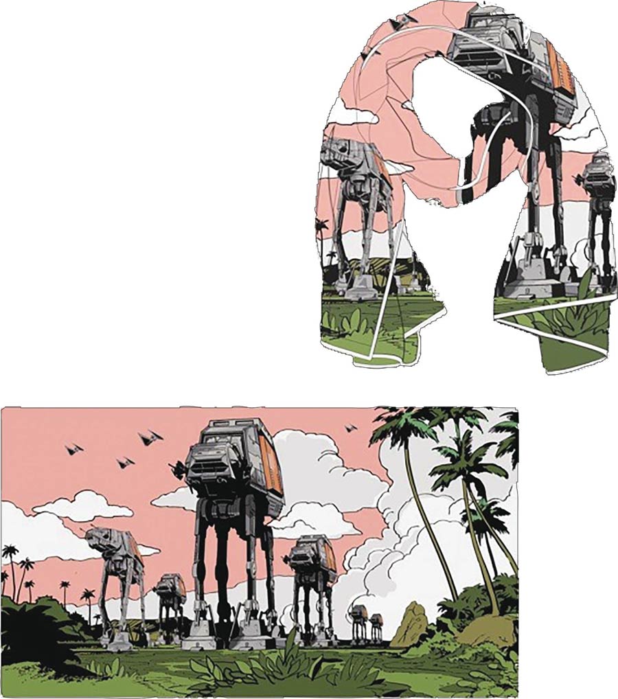 Star Wars Rogue One AT-AT Sun Walk Soft Touch Scarf