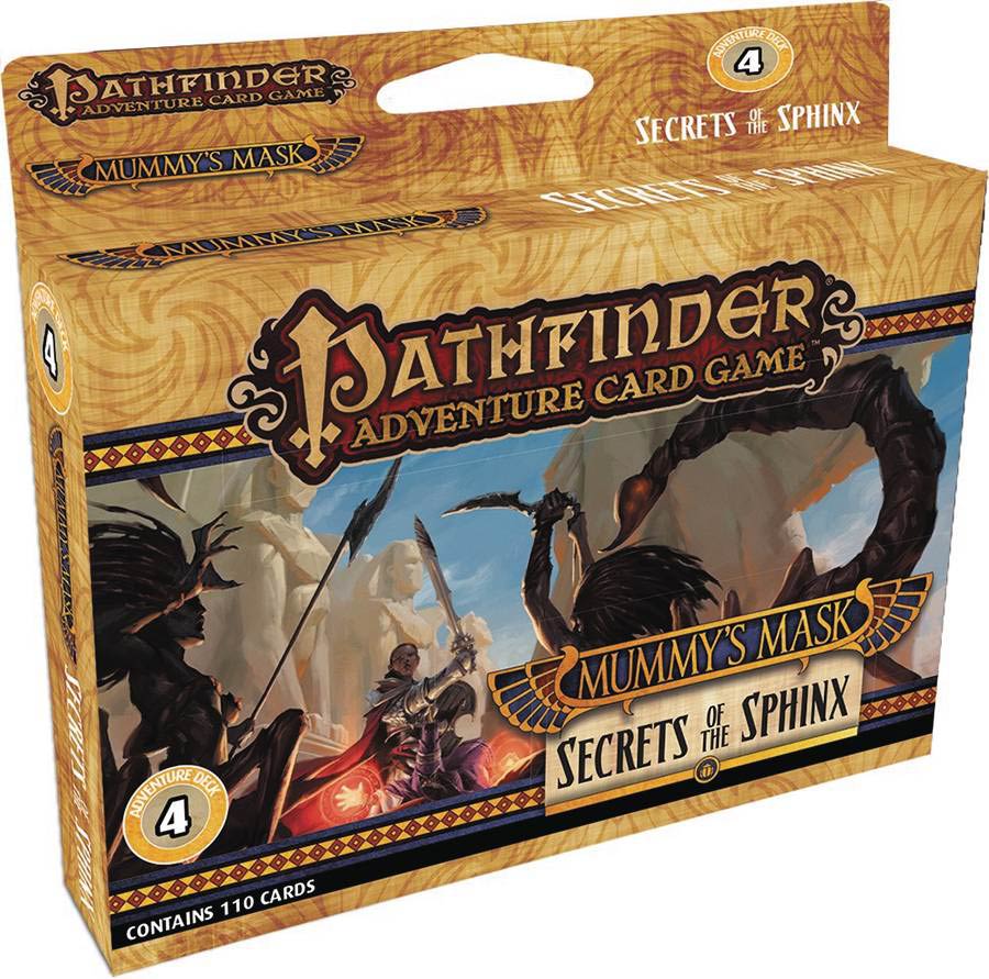 Pathfinder Adventure Card Game Mummys Mask Adventure Deck 4 Secrets Of The Sphinx