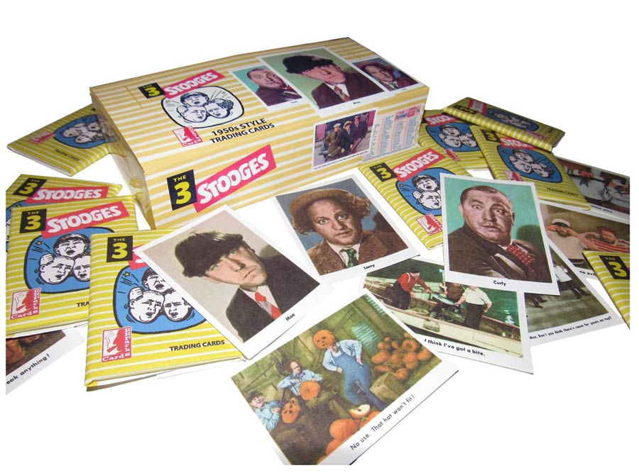 Three Stooges 1959 Trading Cards Reissue Box