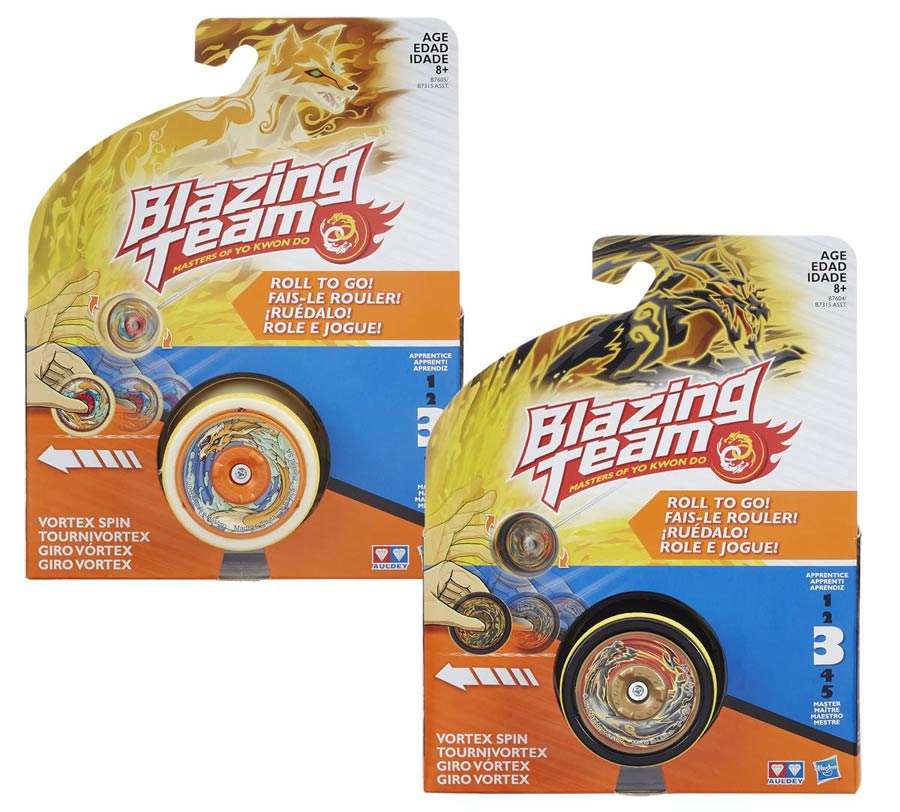 Blazing Team Vortex Spin Yo-Yo Assortment Case 201601
