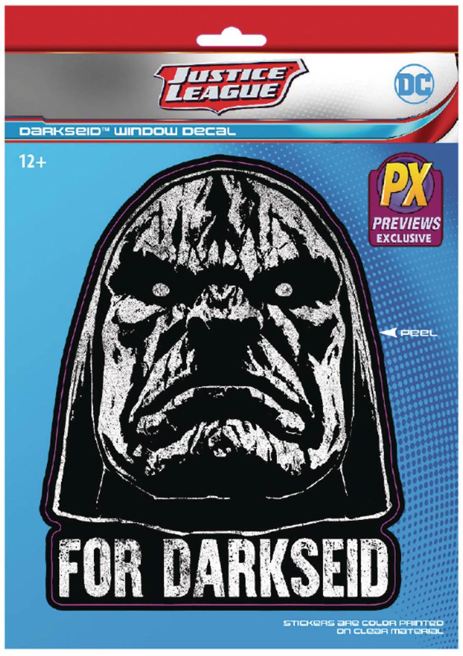 DC Heroes For Darkseid Previews Exclusive Decal
