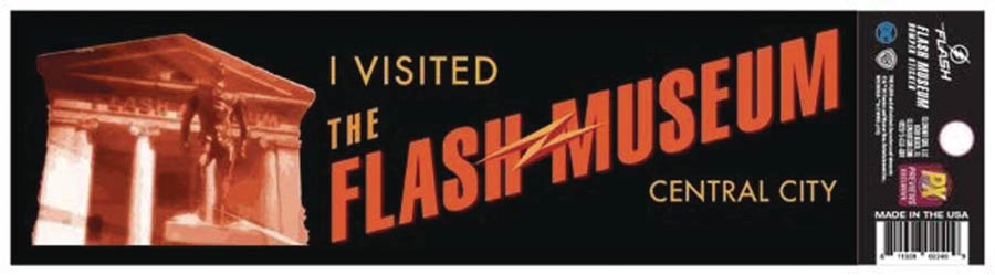 Flash TV Flash Museum Previews Exclusive Decal