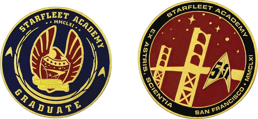 Star Trek 50th Anniversary Challenge Coin