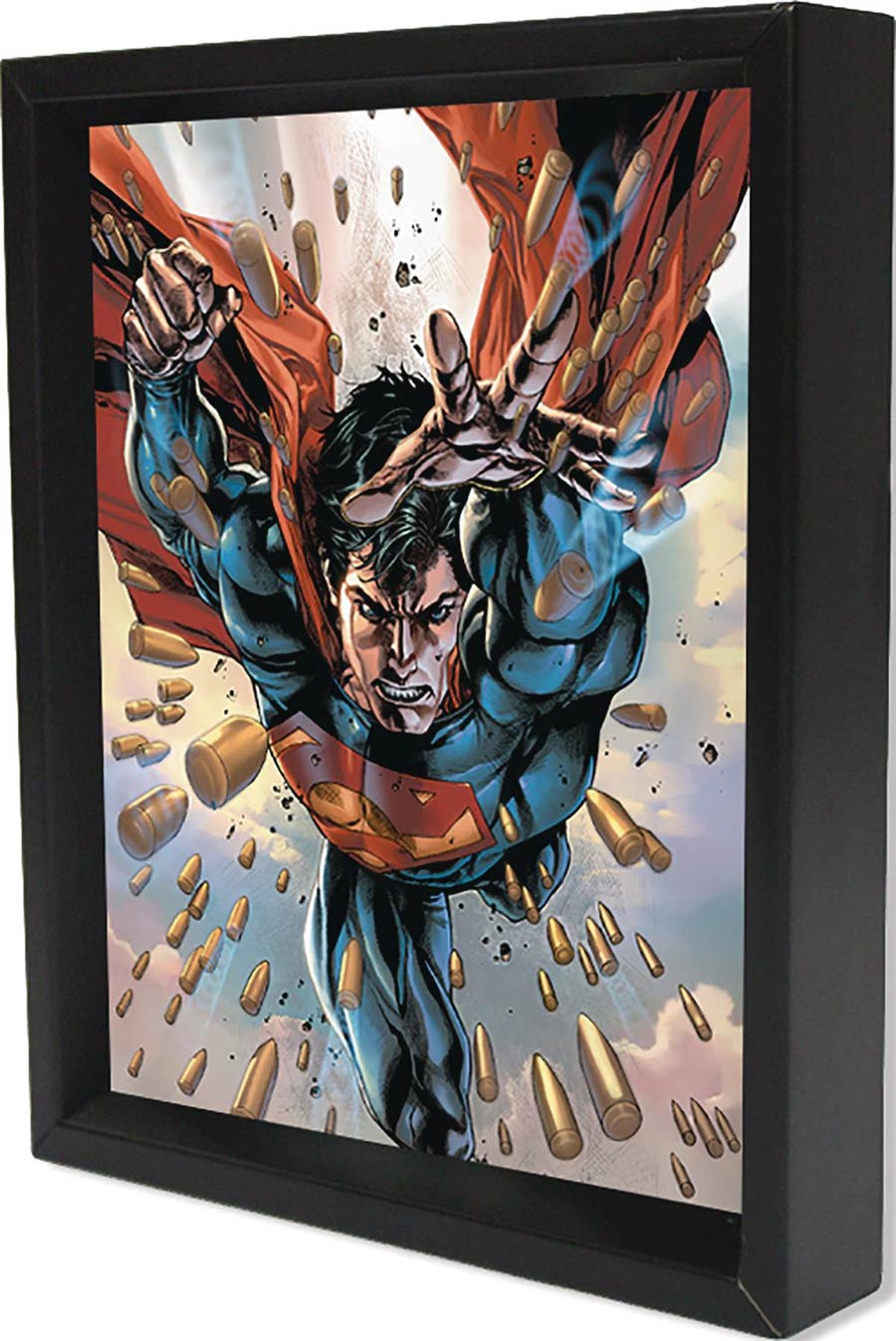 DC Heroes 3D Lenticular Shadowbox - Superman Bullets