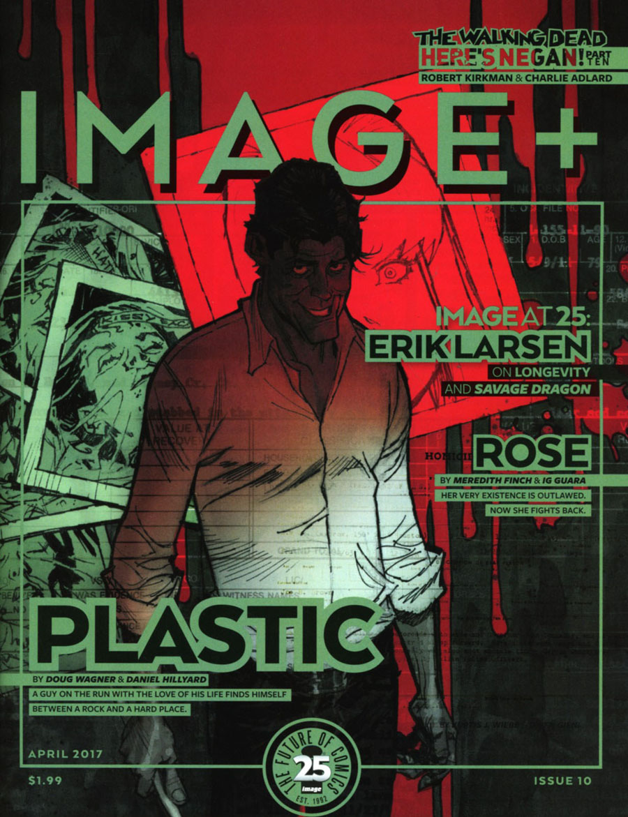 Image Plus #10 January 2017 (Walking Dead Heres Negan Part 10)