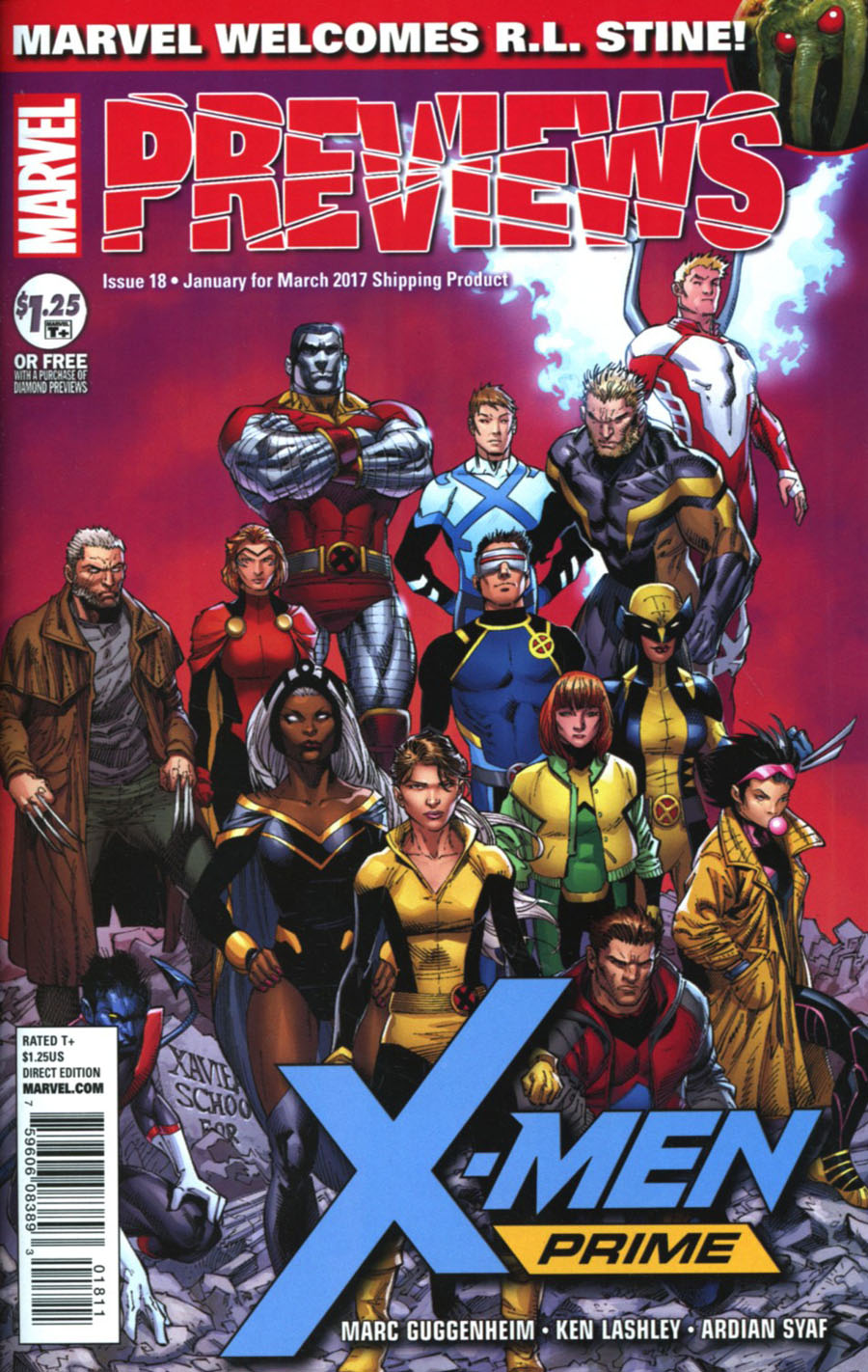 Marvel Previews Vol 3 #18 January 2017