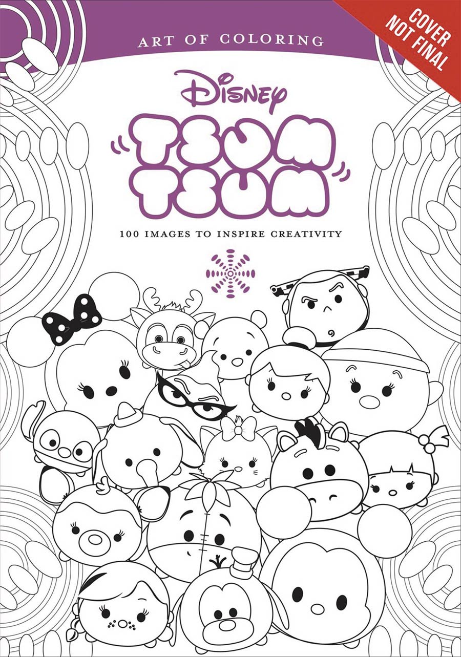 Art Of Coloring Tsum Tsum SC