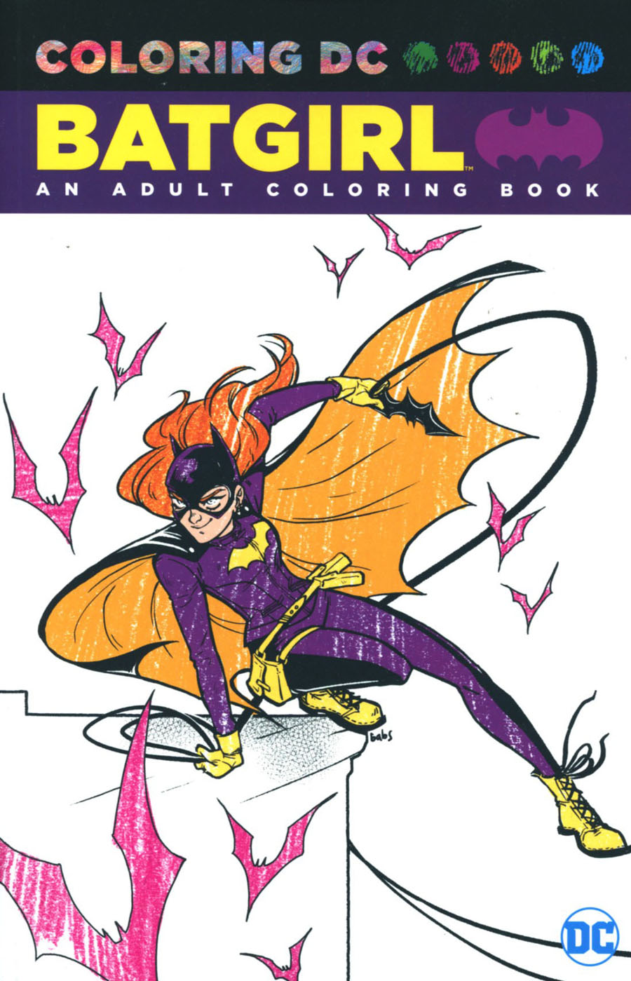 Coloring DC Batgirl An Adult Coloring Book TP