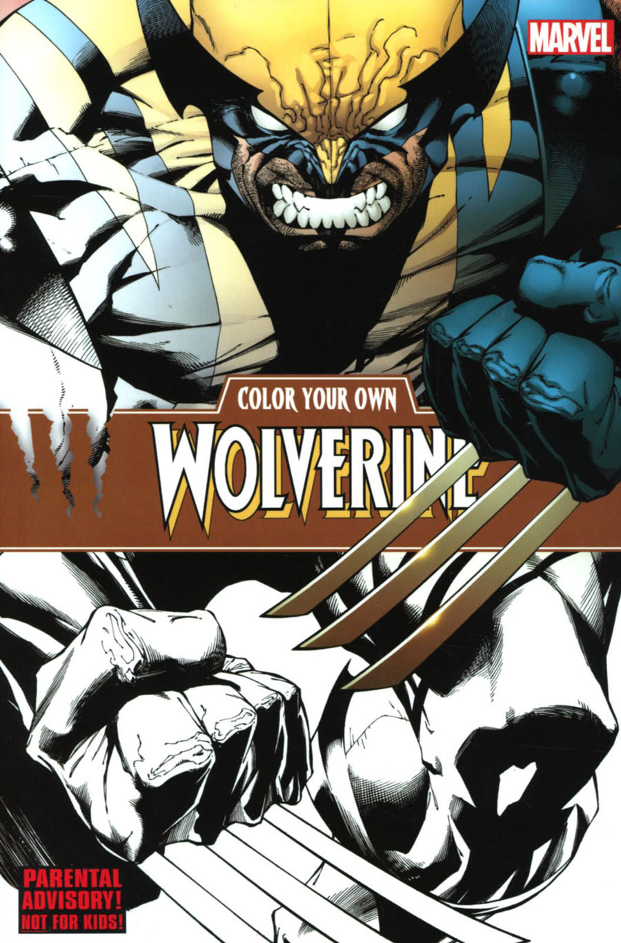 Color Your Own Wolverine TP