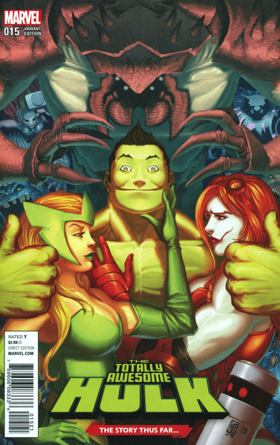 Totally Awesome Hulk #15 Cover B Variant Story Thus Far Cover (Marvel Now Tie-In)