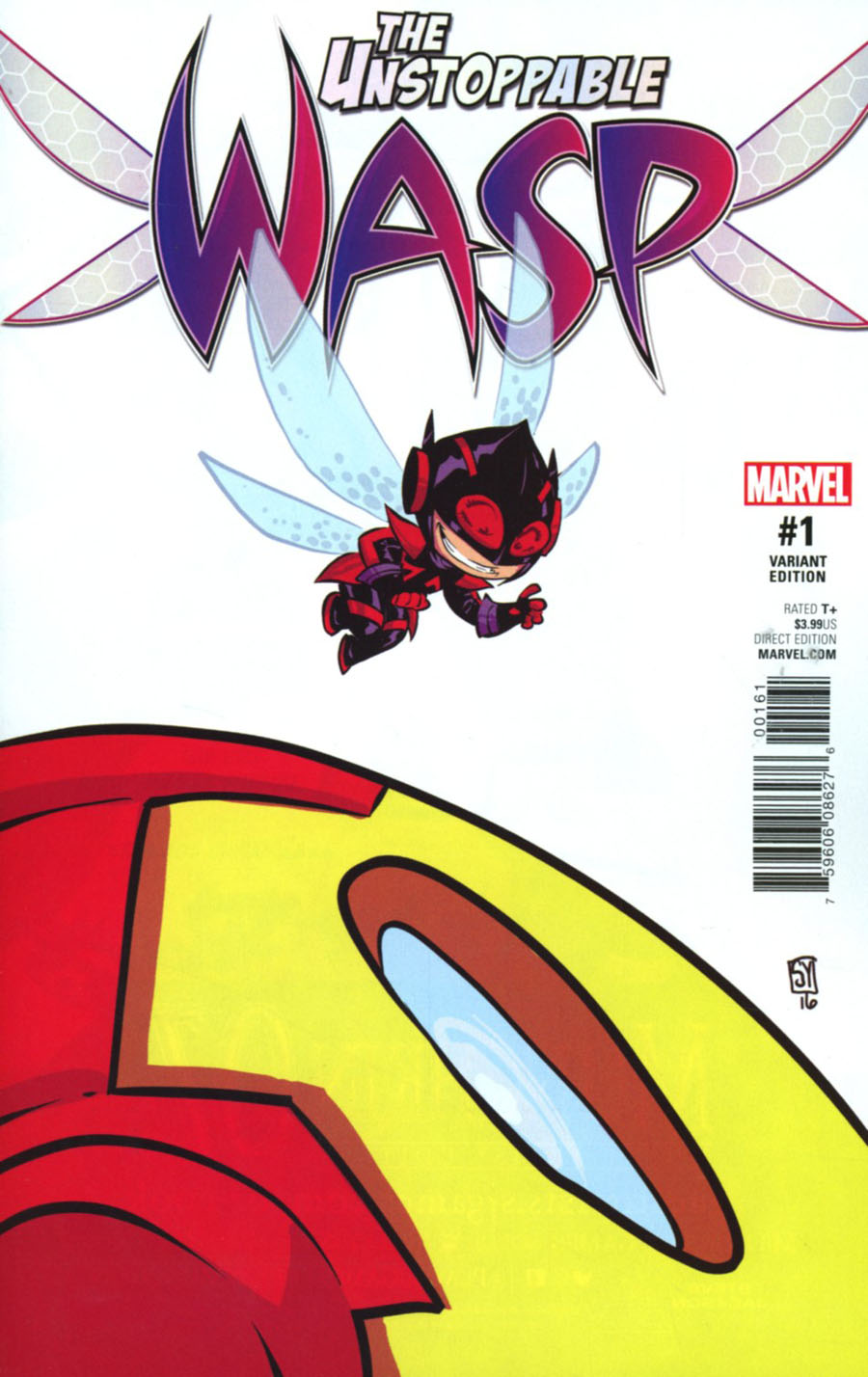 Unstoppable Wasp #1 Cover D Variant Skottie Young Baby Cover (Marvel Now Tie-In)