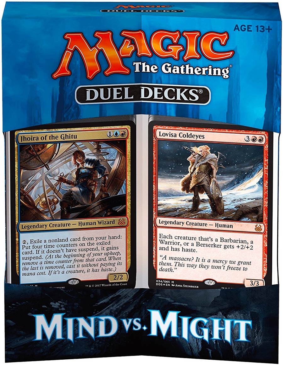 Magic The Gathering CCG Duel Decks Mind vs. Might Display (6)