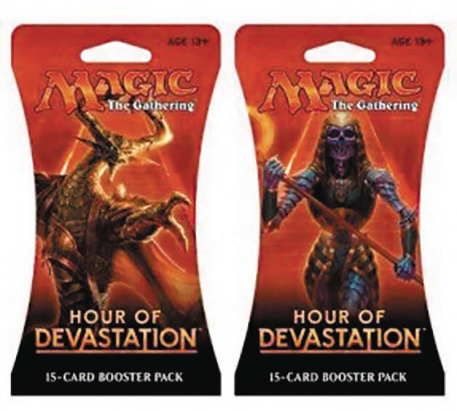 Magic The Gathering CCG Hour Of Devastation Planeswalker Deck Display (6)
