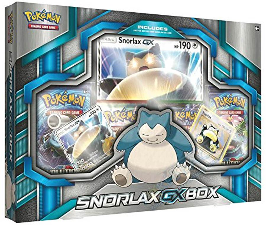 Pokemon TCG Snorlax GX Box
