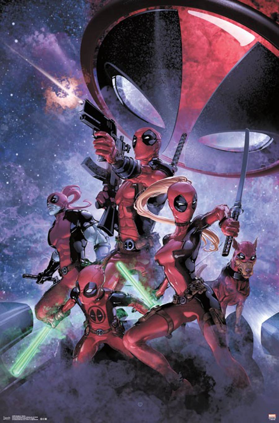 Deadpool Family Wall Poster