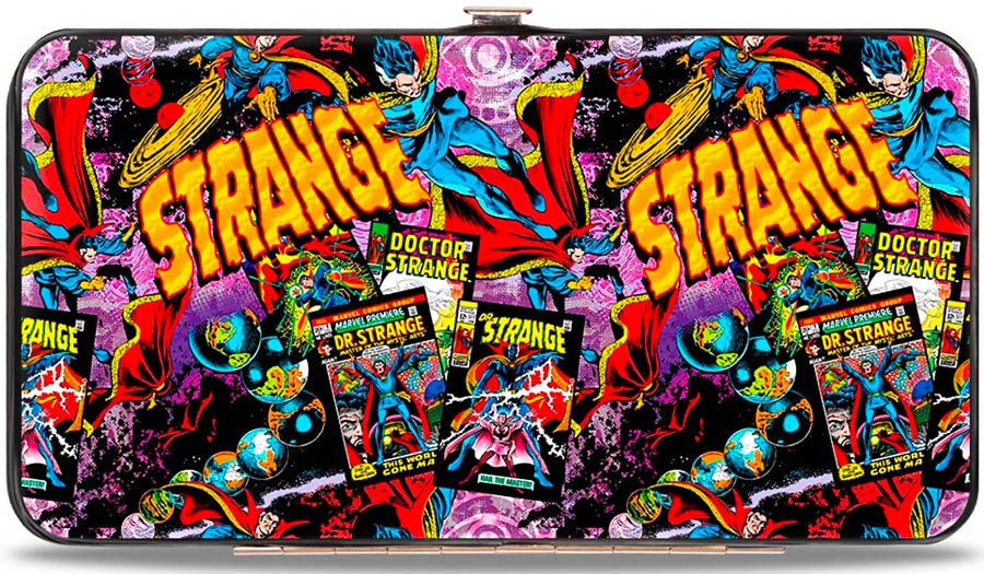 Marvel Comics Hinged Wallet - Doctor Strange Classic Comic Collage
