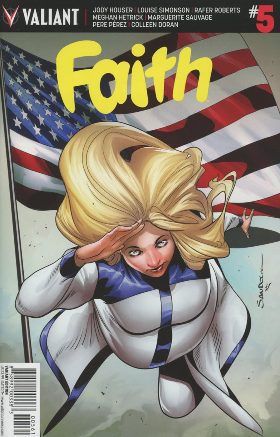 Faith (Valiant Entertainment) Vol 2 #5 Cover F Incentive Rafa Sandoval Variant Cover