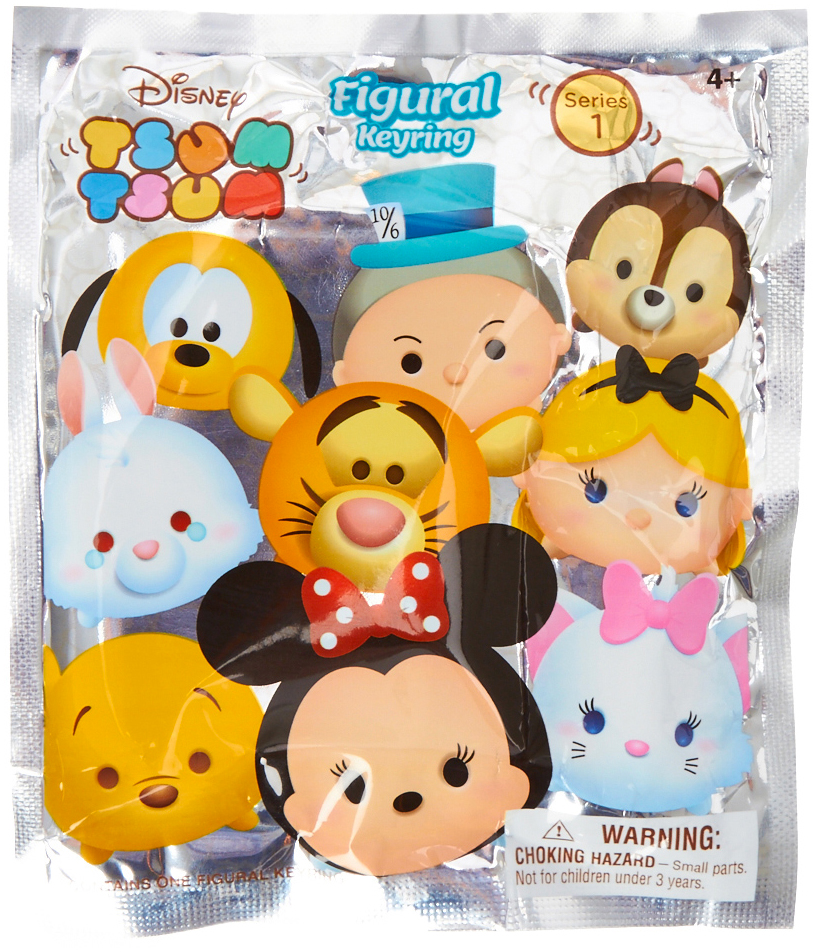 Tsum Tsum 3D Figural Keychain 24-Piece Display