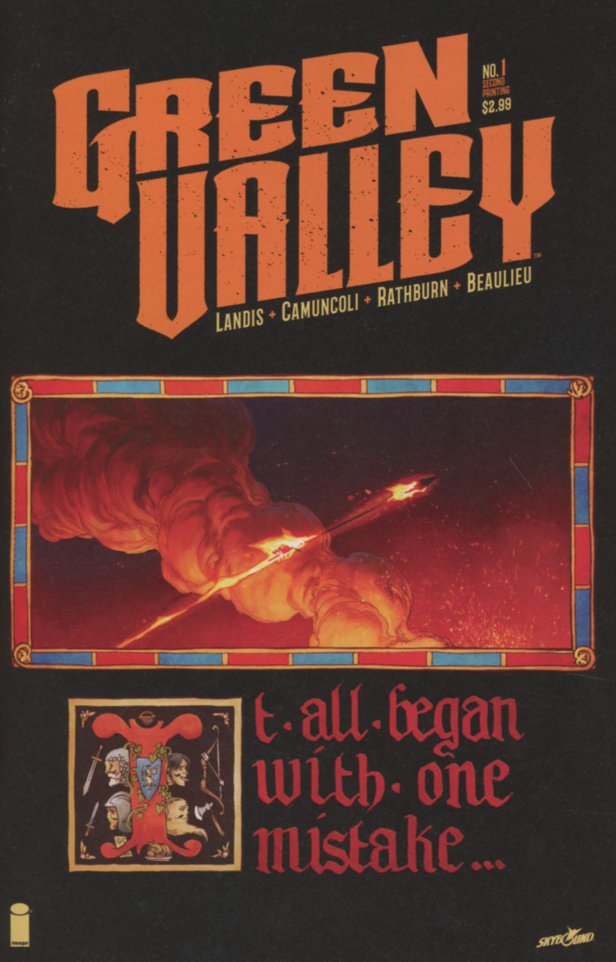 Green Valley #1 Cover B 2nd Ptg 
