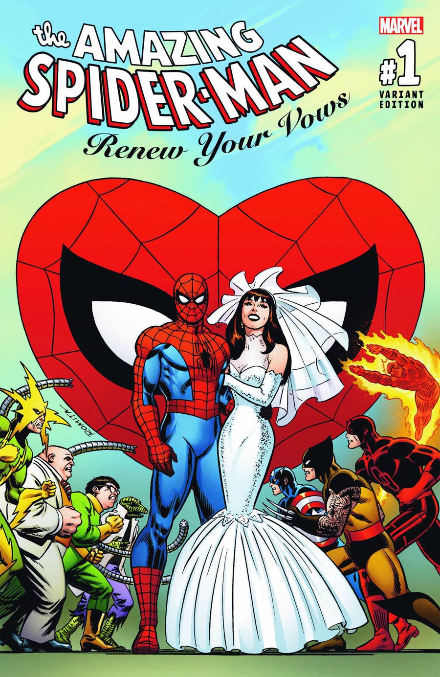 Amazing Spider-Man Renew Your Vows Vol 2 #1 Cover F Incentive John Romita Sr Variant Cover (Marvel Now Tie-In)