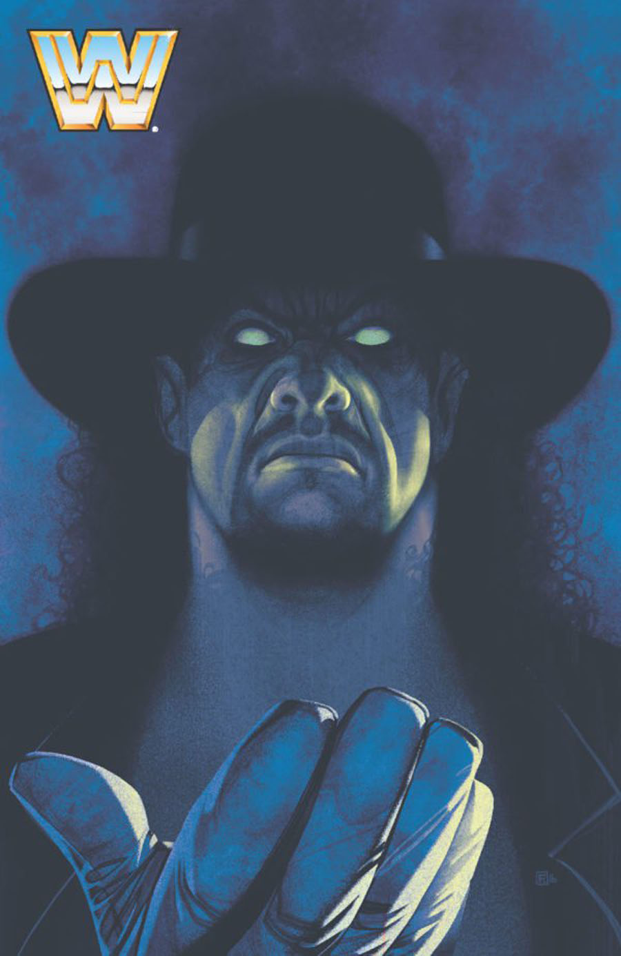 WWE Then Now Forever #1 Cover G Incentive Frazer Irving Undertaker Forever Virgin Variant Cover