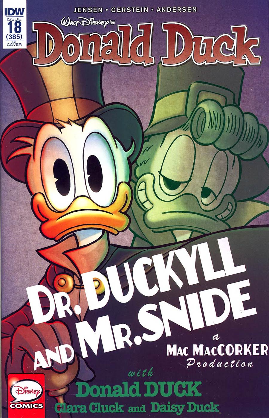 Donald Duck Vol 2 #18 Cover C Incentive Andrea Freccero Variant Cover