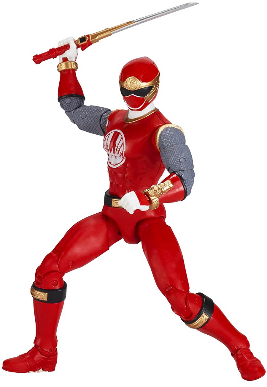 Power Rangers Legacy 6-Inch Action Figure Assortment A - Ninja Storm Red Ranger