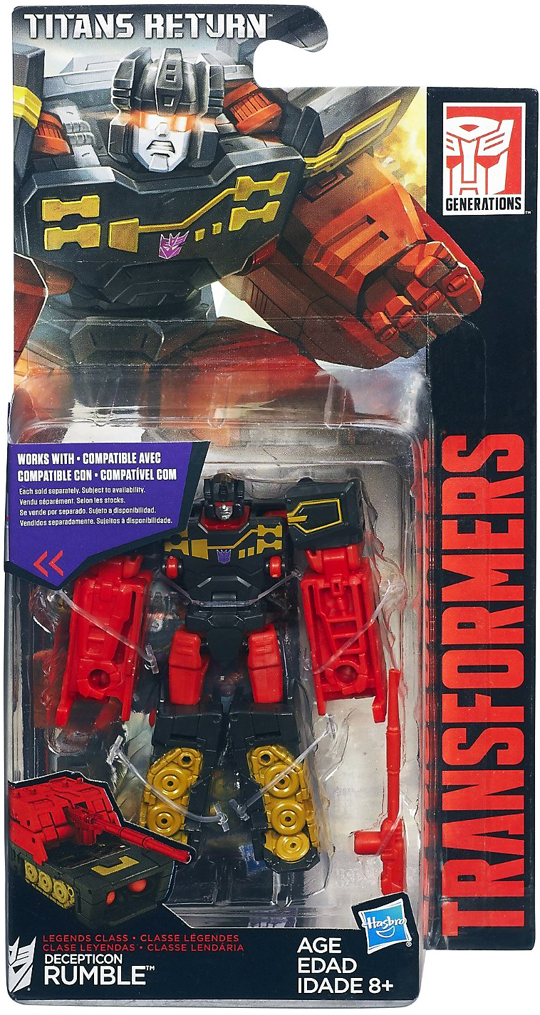 Transformers Titans Return Legends Action Figure Assortment 201602 - Rumble