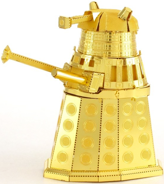 Doctor Who Metal Earth Model Kit - Gold Dalek
