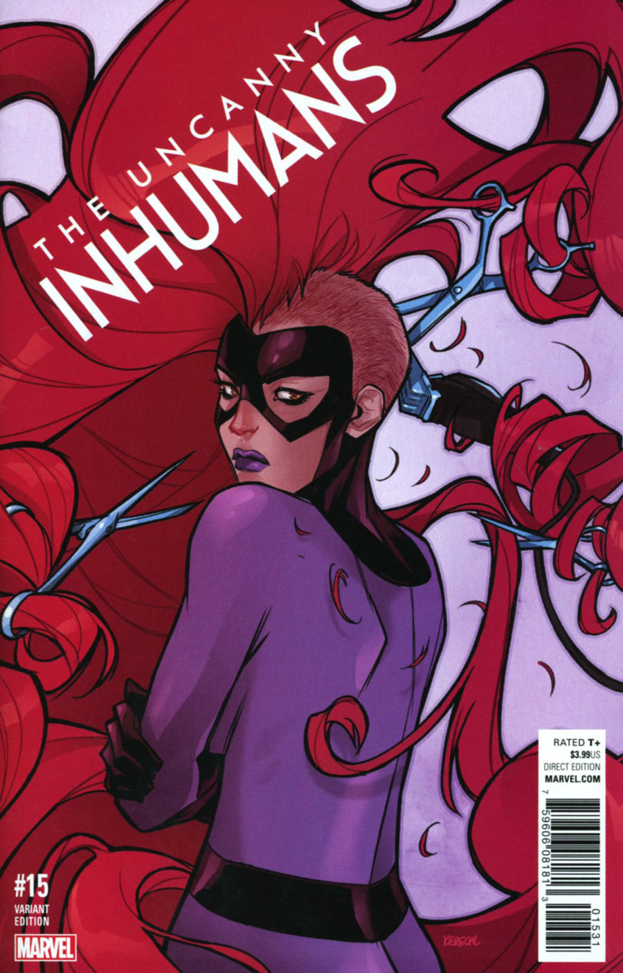 Uncanny Inhumans #15 Cover C Incentive Karl Kerschl Variant Cover (Marvel Now Tie-In)