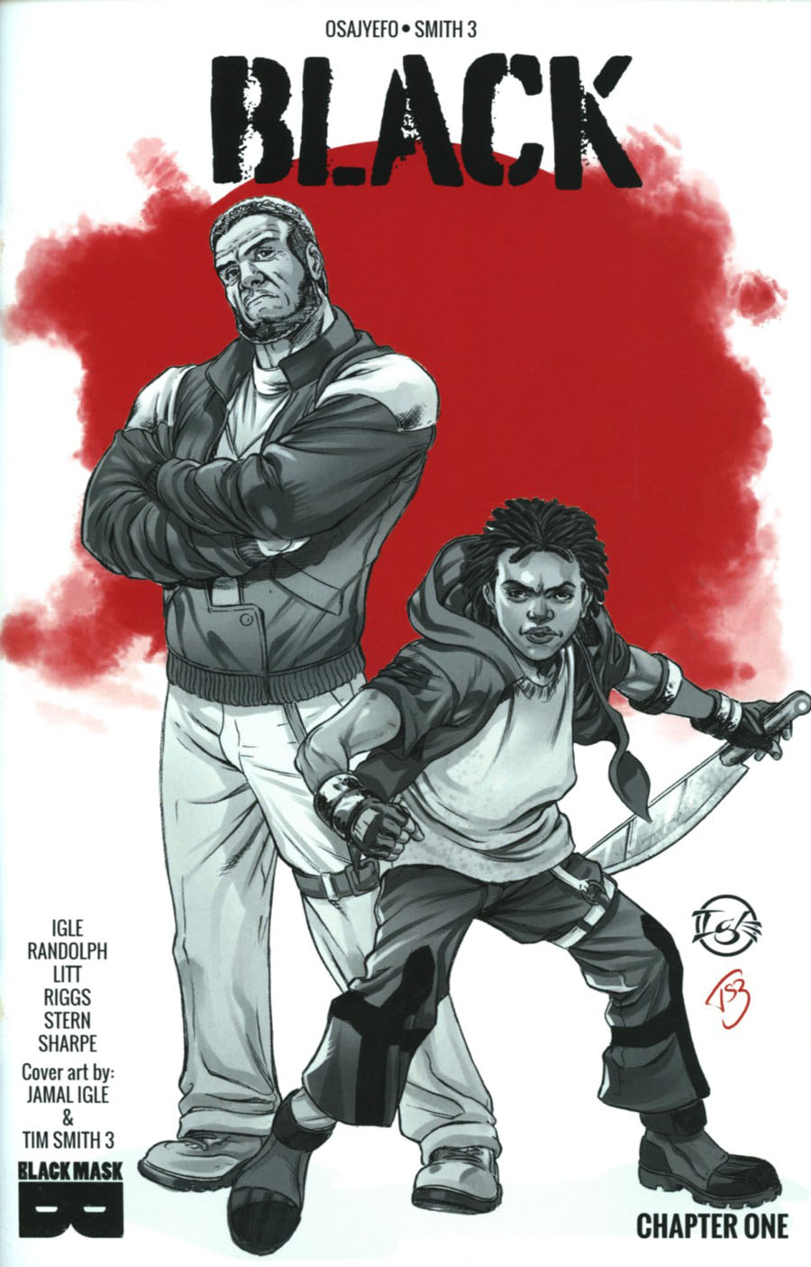 Black #1 Cover C 2nd Ptg Jamal Igle & Tim Smith Variant Cover