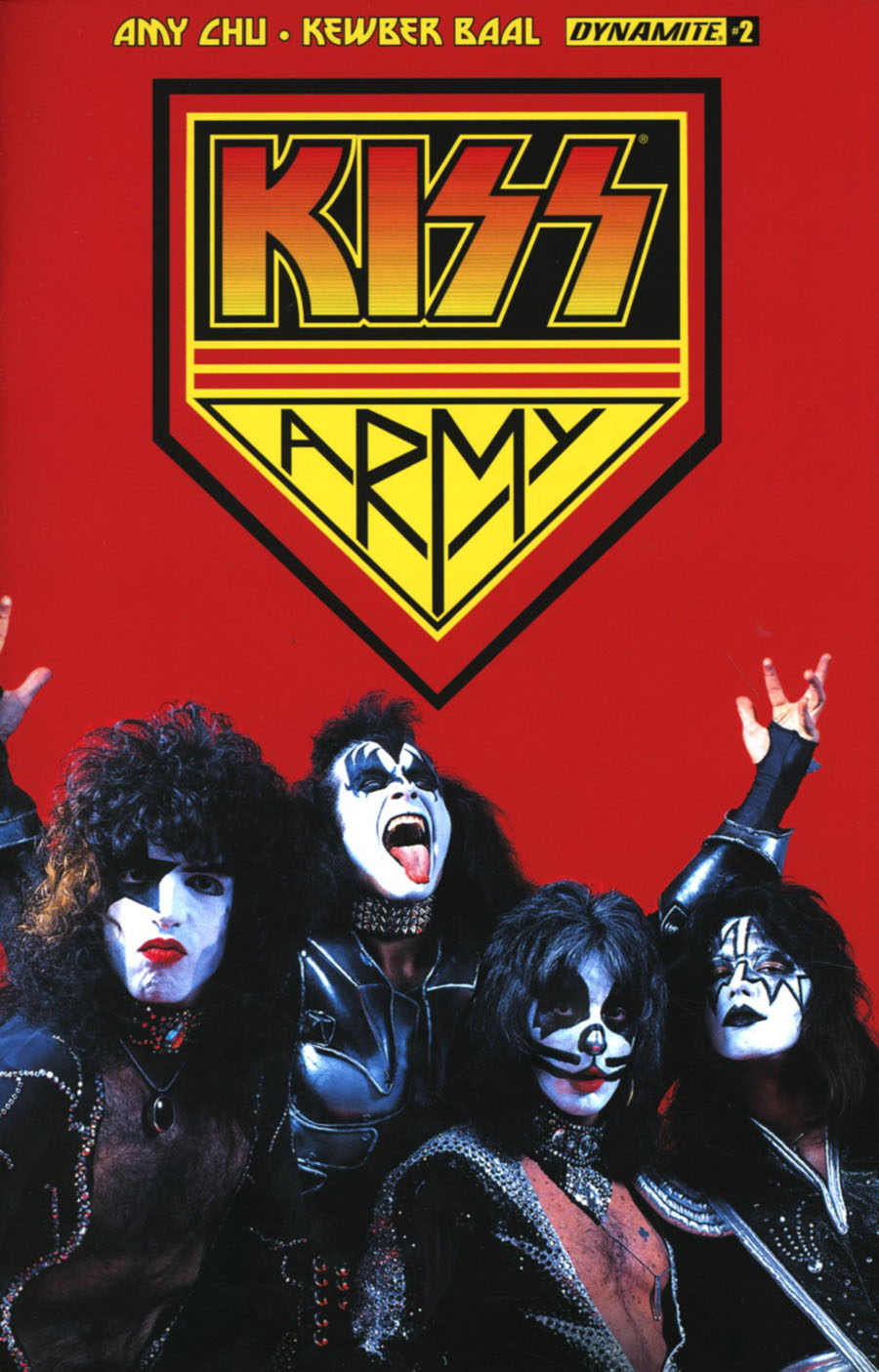 KISS Vol 3 #2 Cover G Variant KISS Army Photo Cover