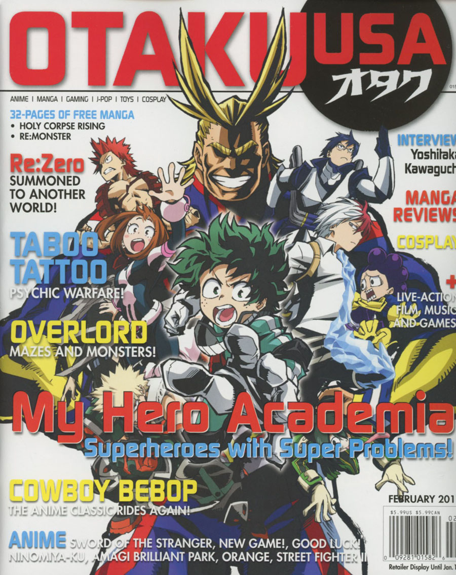 Otaku USA Vol 10 #3 February 2017